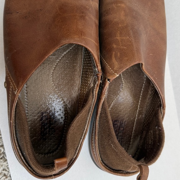 Kalso Earth Shoe Leather Loafer Wide Toe Box Brown Size 9 - Picture 7 of 13